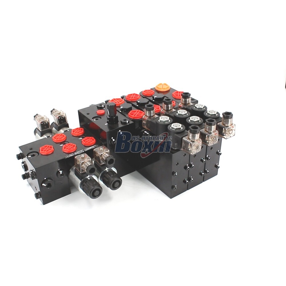 Multi-spool Electro-hydraulic Directional Control Valve DCV100E DCV58 cover photo